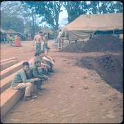 No 11  BoySan Montagnards Supervising the Work Right Alo(2)